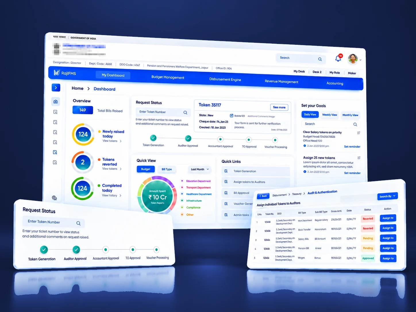 Government treasury platform overview